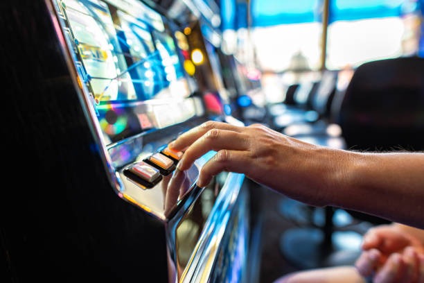 mentari jitu live casino section with blackjack and roulette tables